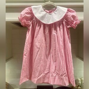 The Beaufort Bonnet Company Pink Striped Dress
